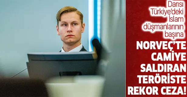Son dakika: Norveç'te camiye saldıran terörist Philip Manshaus'a ülke kanunlarında öngörülen en yüksek ceza verildi