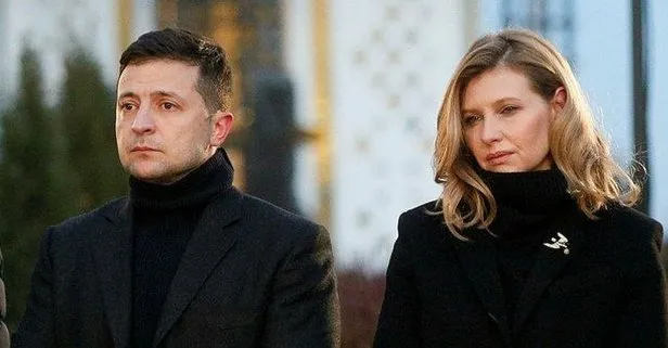 Ukrayna Devlet Başkanı Vladimir Zelenskiy’nin eşi Olena’nın Coronavirüs testi pozitif çıktı