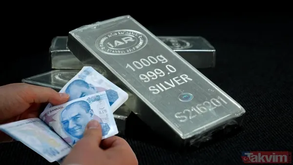 Gümüş fiyatı ne kadar oldu? 10 Ekim gümüş gram fiyatı yükseldi mi, kaç TL? - 1