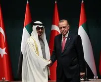 Erdoğan ile El Nahyan’ın görüşmesi dünya basınında