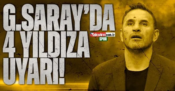 Galatasaray’dan 4 isme uyarı!