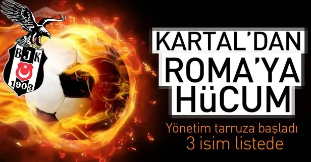 Kartal’dan Roma’ya hücum