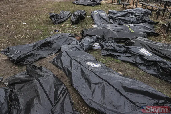 Ceset war! Buça'da dehşete düşüren görüntüler! Toplu mezarlar... - 36