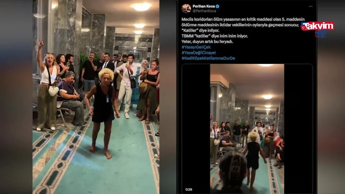 Köpekperestlerden TBMM’de skandal!