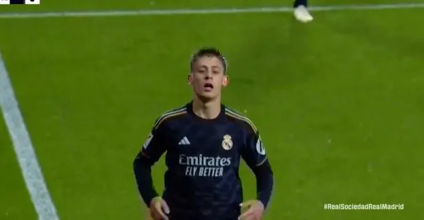 Real Madrid ARDA GÜLER GOLÜ İZLE 📺⚽ - İspanya'da La Liga'nın kahramanı Arda Güler oldu! İşte o görüntüler...