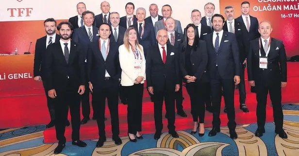 Kullanılan 209 oyun 158’ni alan Mehmet Büykeşi TFF’nin yeni başkanı seçildi