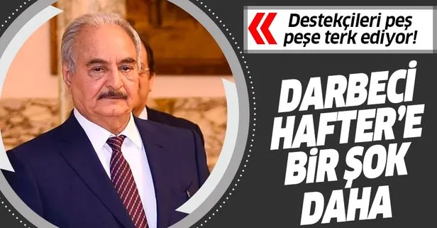 Darbeci Hafter’e bir şok daha!
