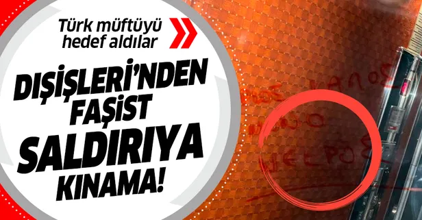 Dışişleri Bakanlığı, Yunanistan'ın İskeçe kentinin müftüsü Ahmet Mete'ye yapılan tehdidi kınadı