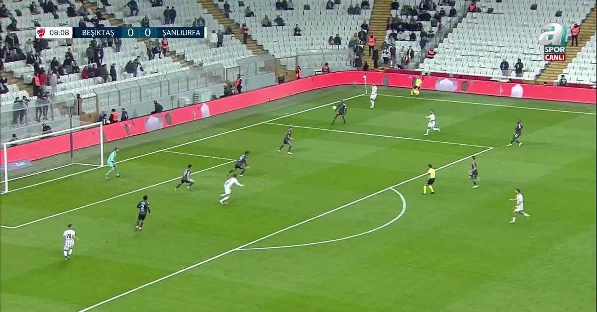 GOL | Beşiktaş 0-1 Şanlıurfa  ⚽ DK:9 - Gol: Kemal Rüzgar