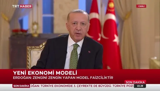 Başkan Erdoğan: Zengini zengin yapan model faizciliktir