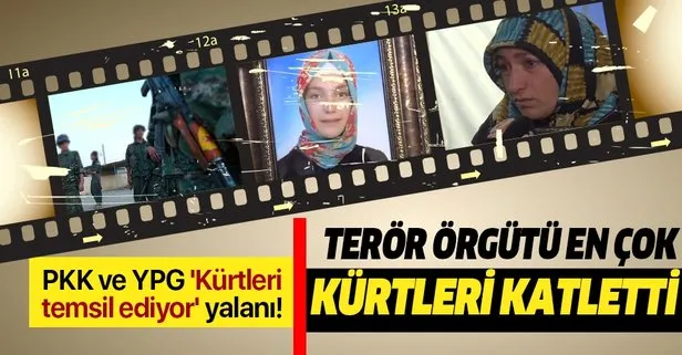 PKK ve YPG ’Kürtleri temsil ediyor’ yalanı | Terör örgütü en çok Kürtleri katletti