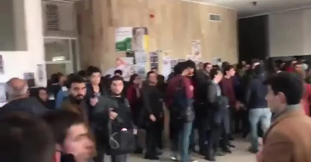 Son dakika: ODTÜ'de "PKK dışarı" sloganları
