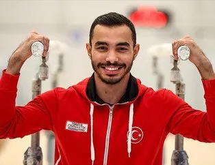 Milli cimnastikçi Arıcan altın madalya kazandı