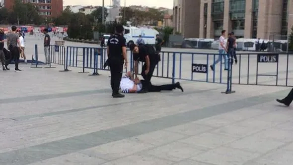 İstanbul Adliyesi'nde çatışma-2