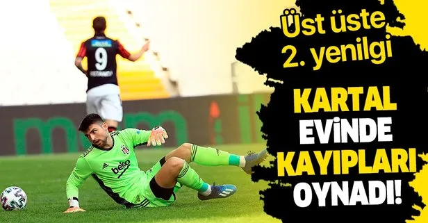 Kartal evinde kayıpları oynadı! MS: Beşiktaş 0 - 1 Gençlerbirliği