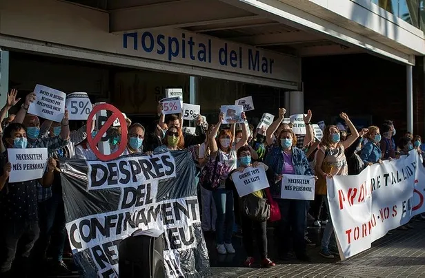 Son dakika: İspanya'da Kovid-19'dan ölenlerin sayısı 27 bin 873'e yükseldi-1