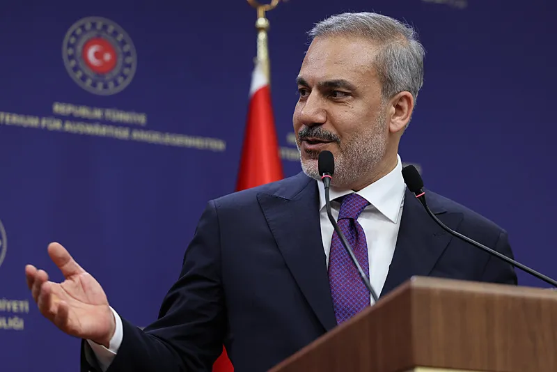 Dışişleri Bakanı Fidan, Bayramov ile ortak basın toplantısı düzenledi: İyi günde kötü günde birlikte olmaya devam edeceğiz!-3