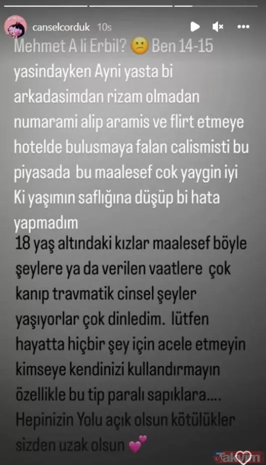 'Ben 14-15 yaşındayken otelde...' Kısmetse Olur Cansel Çördük'den Mehmet Ali Erbil itirafı! Her kelimesi tüyleri diken diken etti