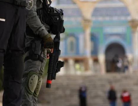 İsrail polisinden Mescid-i Aksa’ya baskın