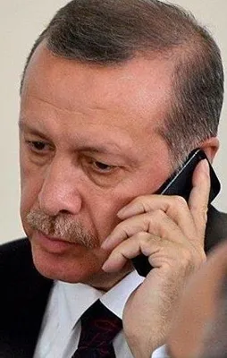 Erdoğan'dan şehit ailesine taziye telefonu