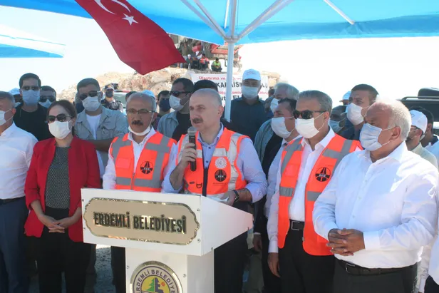 Ulaştırma ve Altyapı Bakanı Adil Karaismailoğlu'ndan Çeşmeli-Taşucu otoyolu müjdesi-2