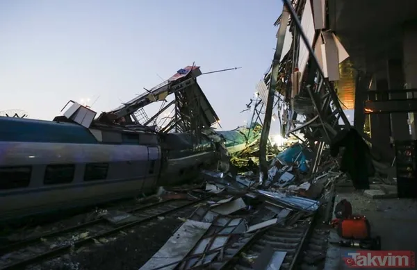 Son dakika: Ankara'da tren kazası! Yüksek Hızlı Tren ile banliyö treni çarpıştı - 46