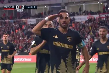 Muğlaspor 3 golle turu kaptı!