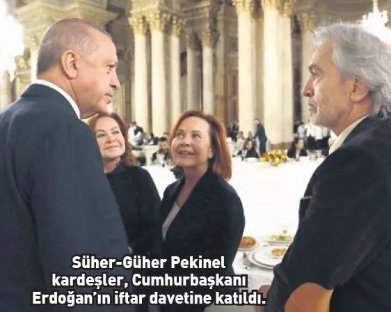 Başkan Erdoğan'ın iftar davetine katılan Süher ve Güher Pekinel kardeşlerden özel istek: Dolmabahçe konserini dünya izleyecek!-2