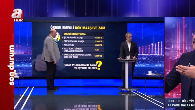 TBMM’de emekli taban aylıklarıyla ilgili yasal düzenleme çalışması var mı? AK Parti Milletvekili Hüseyin Yayman A Haber'de yanıtladı