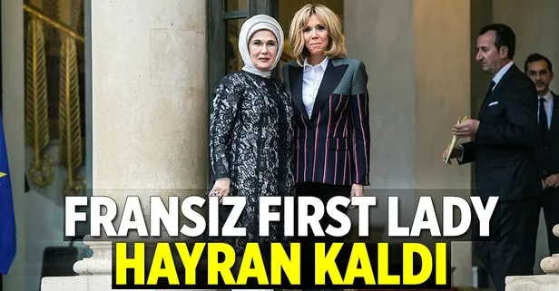 Fransız First Ladye davet