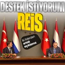 Hollanda Başbakanı Rutte İstanbul’da! Başkan Erdoğan’dan önemli açıklamalar: PKK’ya müsamaha gösterilmemeli