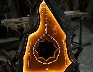 Bu tespihin Türkiye'de eşi benzeri yok! 9 usta 7 ay çalışarak yaptı