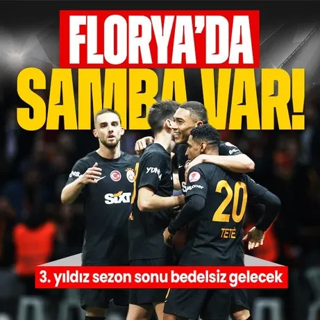 Galatasaray’a bir Sambacı daha! Sezon sonu bedelsiz gelecek
