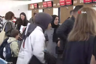 İstanbul Havalimanı’nda yarıyıl tatili yoğunluğu