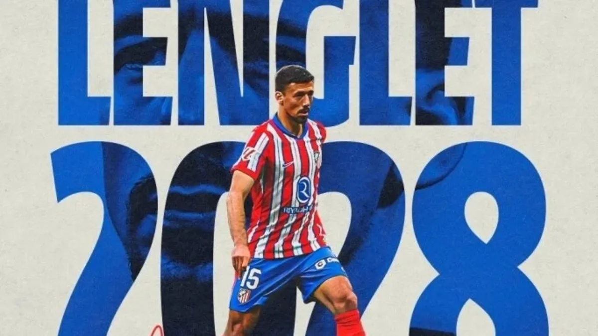 Clement Lenglet Atletico Madrid'de