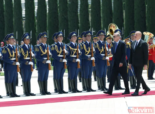 Başkan Recep Tayyip Erdoğan'dan Gardaş Azerbaycan'a ziyaret! Heyette Sinan Oğan da yer aldı - 31