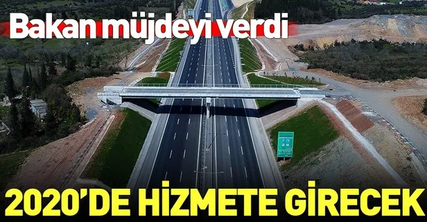 Kuzey Marmara Otoyolu 2020’de hizmete girecek