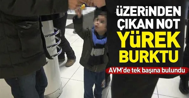 Bursa’da yürek burkan olay! 3 yaşındaki Hamza AVM’de annesi tarafından terk edildi