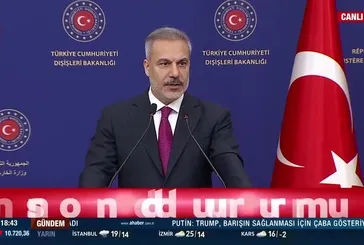 Bakan Hakan Fidan: Barış planının birinci aşaması tamamlandı