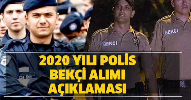 EGM bekçi alımı var mı? PMYO 2020 yılı kadın-erkek polis alımı başvuru şartları nedir? İşte detaylar