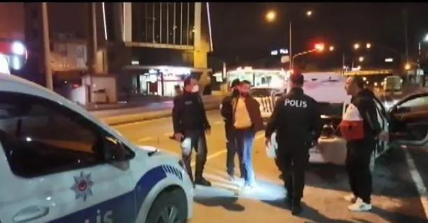 Ataşehir'de "dur" ihtarına uymayarak kaçan araçtan uyuşturucu madde çıktı