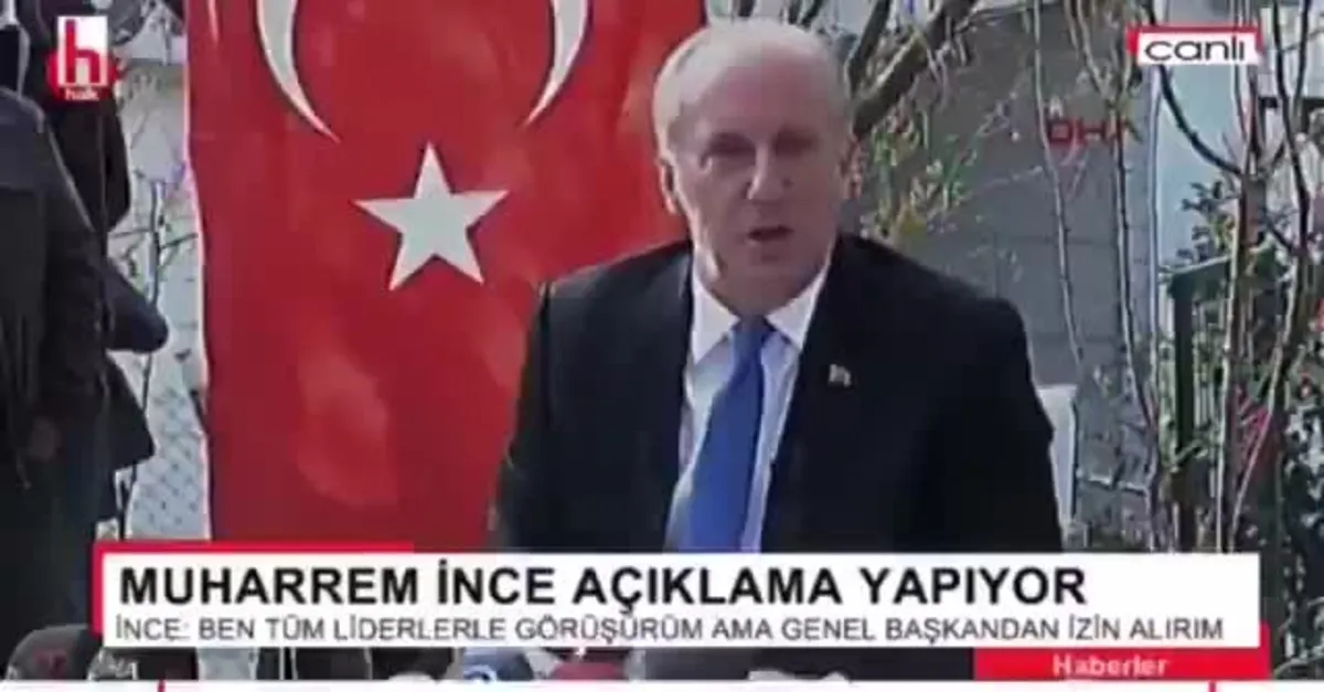 Halk TV'den Muharrem İnce'ye sansür! Konuşmasını yarıda kestiler...