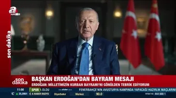 İZLE | Başkan Erdoğan’dan bayram mesajı!