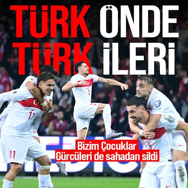 Bizim Çocuklardan farklı tarife! Türkiye - Gürcistan: 4-1 | MAÇ SONUCU