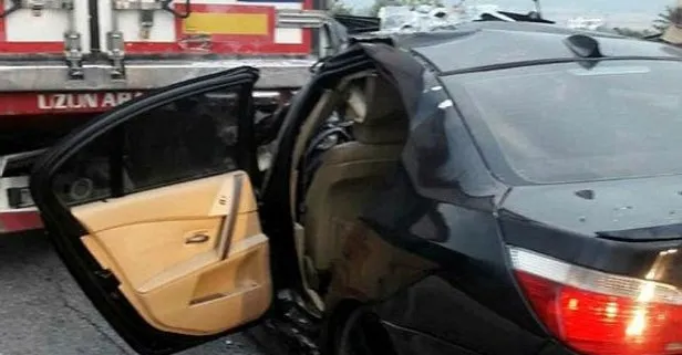 Osmaniye’de feci kaza! Otomobil TIR’a arkadan çarptı: 2 ölü