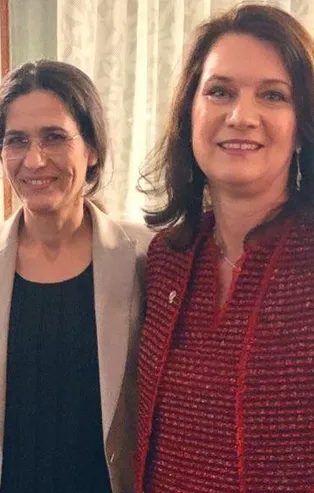 İsveç Dışişleri Bakanı Ann Linde teröristlerle görüştü!