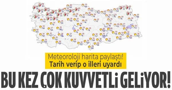 Hava Durumu Meteorolojiden Istanbul A Kritik Uyari Cok Kuvvetli Geliyor 6 10 Haziran Takvim