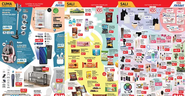 BİM'e bu hafta 4 çekmeceli derin dondurucu geldi! 21-24-28 Kasım BİM aktüeli: tost peyniri 139 TL'ye düştü! Pirinç 106 TL, bulgur 42 TL, Bingo...