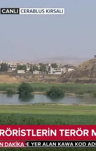 Fırat'ın doğusunda neler yaşanıyor? Terör mevzileri canlı yayında görüntülendi