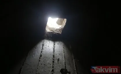 Son dakika: YPG/PKK’nın 12 kilometrelik tüneldeki konteyner odası ortaya çıktı